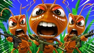Thumbnail: The Ants Go Marching | The Angry Ants Attack | Funny Remix | Gamavision Csupo Effects