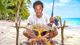 Thumbnail: I Survived 24 Hours Only Eating What I Catch