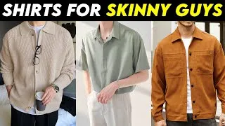 Thumbnail: The Best Shirts for Skinny Guys: Look Taller & Stylish! 😎