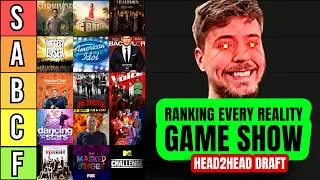 Thumbnail: Drafting the BEST Reality Competition Shows of ALL TIME! (HEAD TO HEAD EDITION) 