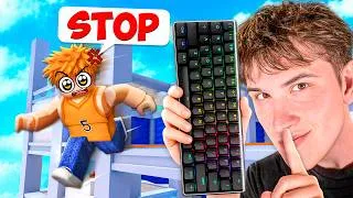 Thumbnail: WIRELESS KEYBOARD PRANK on My Little Brother... (Roblox)