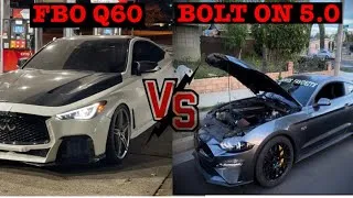 Thumbnail: COCKY Q60 OWNER MESSES WITH THE WRONG MUSTANG GT!!!