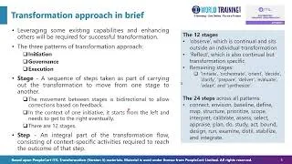 Thumbnail: Transformation approach in brief | ITIL Transformation (Version 5) | PeopleCert | 1WorldTraining.com