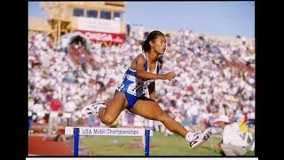 Thumbnail: Tonja Buford 400m hurdles 52.90 + Marie-José Pérec 53.21 (Zurich 16.08.1995)