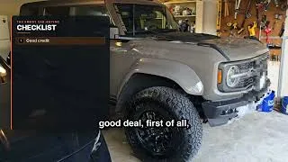 Thumbnail: How I Get the Best Deals on Vehicles | Bronco Raptor Buying Tips