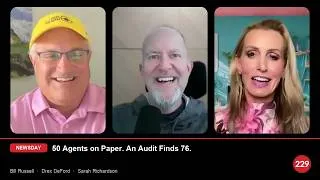Thumbnail: 50 Agents on Paper. An Audit Finds 76. | Newsday with 229Project
