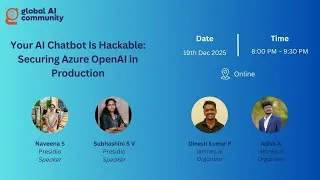 Thumbnail: Your AI Chatbot Is Hackable   Securing Azure OpenAI in Production