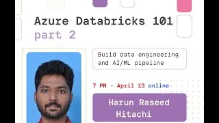Thumbnail: Azure Databricks 101 - Part 2