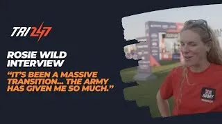 Thumbnail: British Army trailblazer Rosie Wild on her sophomore year as a pro triathlete | TRI247 interviews