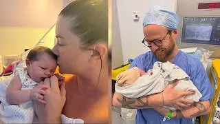 Thumbnail: Lucie Jones welcomes first child as X Factor star shares baby girl news