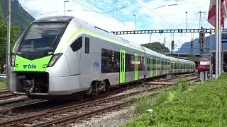 Thumbnail: BLS MIKA 201 Ausfahrt Interlaken Ost 12.06.2024