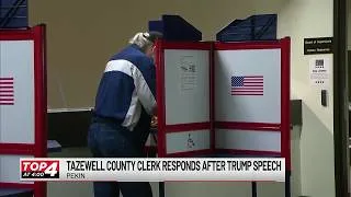 Thumbnail: Tazewell County Clerk responds after President Trump’s speech raises election doubts