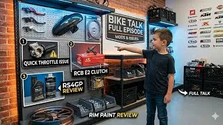 Thumbnail: Full Bike Talk! Quick Throttle Issue, RCB E2 Clutch, RS4GP & Rim Paint Review