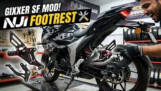 Thumbnail: NUI Footrest Upgrade for Gixxer SF – My Mod Journey Continues 🙌🏻