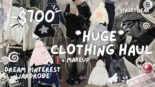 Thumbnail: $700 HUGE CLOTHING HAUL 🖇️ ☁️  ft. aelfric eden | buying my wishlist, dream pinterest wardrobe