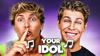Thumbnail: Ben Azelart x Cam Huff - YOUR IDOL | Kpop Demon Hunters Song