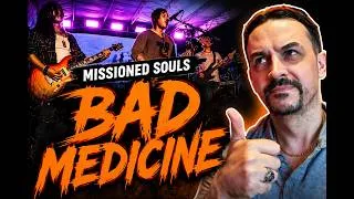 Thumbnail: BON JOVI Bad Medicine - Missioned Souls  family band - Zambales live cover REACTION
