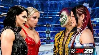 Thumbnail: WWE Extreme Rules Tag Team: Rhea Ripley & Liv Morgan vs Iyo Sky & Asuka | 17-Aug-2026