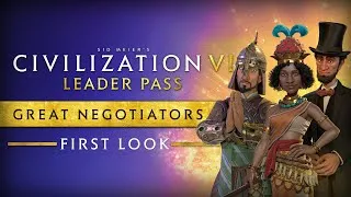 Thumbnail: First Look: Great Negotiators | Civilization VI: Leader Pass