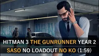 Thumbnail: Hitman 3 - The Gunrunner Year 2 Elusive Target SASO No Loadout (1:59) No KO No Emetic - Marrakesh ET
