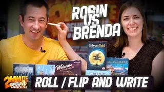 Thumbnail: Robin & Brenda: Roll-and-write & Flip-and-write bordspellen