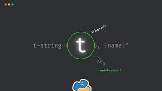 Thumbnail: Where Can You Use t-Strings in Python | 2MinutesPy