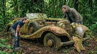 Thumbnail: RARE Pre War | $10,000,000 Mercedes 540K Found in Forest | 4K ASMR Restoration | 2ndLifeWorkshop