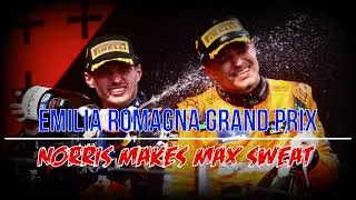 Thumbnail: #ImolaGP: Norris keeps Max honest, makes him sweat