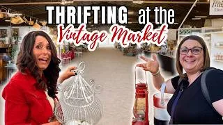 Thumbnail: Mom VS  Daughter Thrift Challenge at the Vintage Market for Home Decor