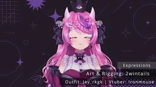 Thumbnail: Infernal Cult Princess Ironmouse | 2wintails Live2D Showcase