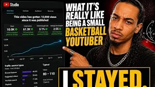 Thumbnail: What It's Really Like Being a Small Basketball YouTuber | My Journey After Almost 3 Years 