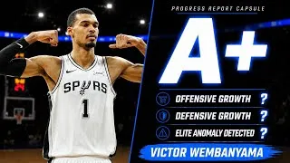 Thumbnail: Victor Wembanyama PROGRESS REPORT CAPSULE 📑💊 | San Antonio Spurs Development  | Data Specialist 