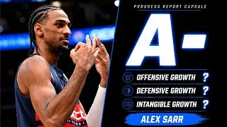 Thumbnail: Alex Sarr PROGRESS REPORT CAPSULE 📑💊 | Washington Wizards Development | Data Specialist 