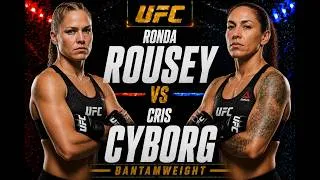 Thumbnail: Ronda Rousey vs Cris Cyborg #1 BANTAMWEIGHT | UFC IMPACT 08