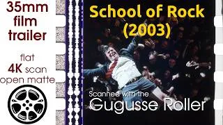 Thumbnail: School of Rock (2003) 35mm film trailer, flat open matte, 4K *CROPPED