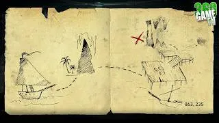 Thumbnail: Treasure Map 863,235 Location Guide - Petite Caverne - Assassins Creed Black Flag Resynced