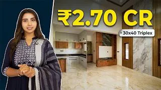 Thumbnail: ಮೈಸೂರಿನ ವಿಜಯನಗರದಲ್ಲಿ ಅದ್ಭುತ 30x40 Triplex ಮನೆ 😱 ಕಂಪ್ಲೀಟ್ ಹೋಮ್ ಟೂರ್!