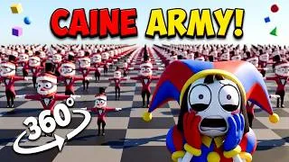 Thumbnail: POMNI IN SHOCK! 😱 Army of 1000 CAINES Invades The Digital Circus VR 360