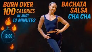 Thumbnail: 12 Minute Dance Workout - Bachata, Cha Cha, Salsa