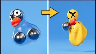 Thumbnail: Blender 3D Physics at Its Best 🔥 Most Satisfying Simulation Compilation (60 FPS)