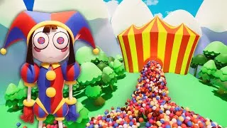 Thumbnail: The Amazing Digital Circus but With MILLIONS of Balls Inside!