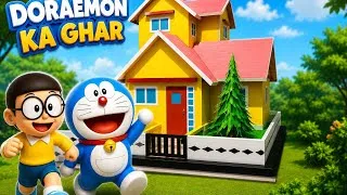 Thumbnail: ✨ DIY Doraemon & Nobita Amazing Mini House 😍 | Can I Clean Their Room?