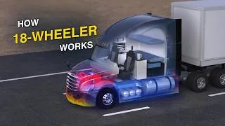 Thumbnail: How an 18-Wheeler Works - Inside a Semi-Truck Explained
