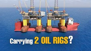 Thumbnail: How Oil Rigs are Transported by Semi-submersible Vessel