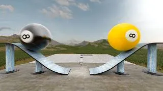 Thumbnail: Golden VS Black (8 Ball Collisions)