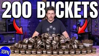 Thumbnail: I Printed 200 Mini Buckets for Felicia Day!