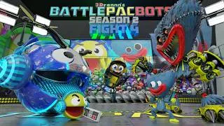 Thumbnail: BATTLE #4: PACMAN VS KID HUGGY | BATTLEPACBOTS SEASON 2