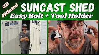 Thumbnail: 3D Printing Easy Bolts + Took Holders, for your Suncast Shed