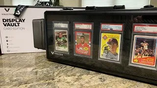 Thumbnail: VAULTED THE DISPLAY VAULT CARD EDITION Review of the Ultimate Sports Card Case!