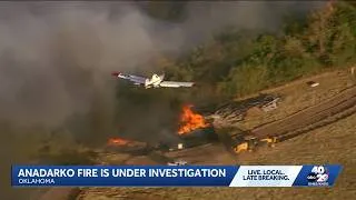 Thumbnail: Oklahoma wildfire forces evacuations and threatens homes